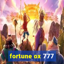 fortune ox 777